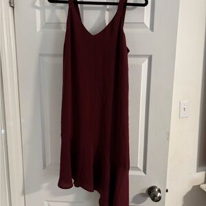 LUSH Burgundy Dress